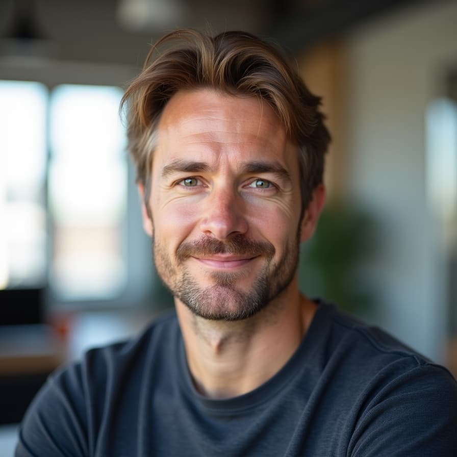 Headshot of Leo Fisher, Growth & Media Director at SlipwayStudios