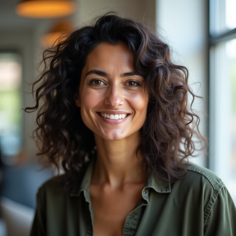 Headshot of Nadia Haddad, Motion Design Lead at SlipwayStudios
